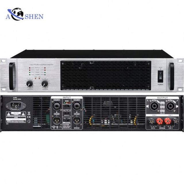 FP1000 Sound Stereo 1000 Watt Power Amplifier Studio Class TD Big Power Amplifier Transformer for Speaker Audio Mixer