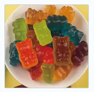 迷你糖果糖果熊软糖制造商批发耐嚼糖果水果玩具软糖糖果