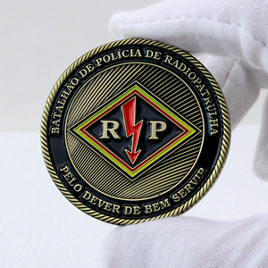 Pièces de défi en métal double face, peintes et gaufrées, avec design personnalisable et couleurs vives et complexes qui ne s'estompent jamais - Product Image 1