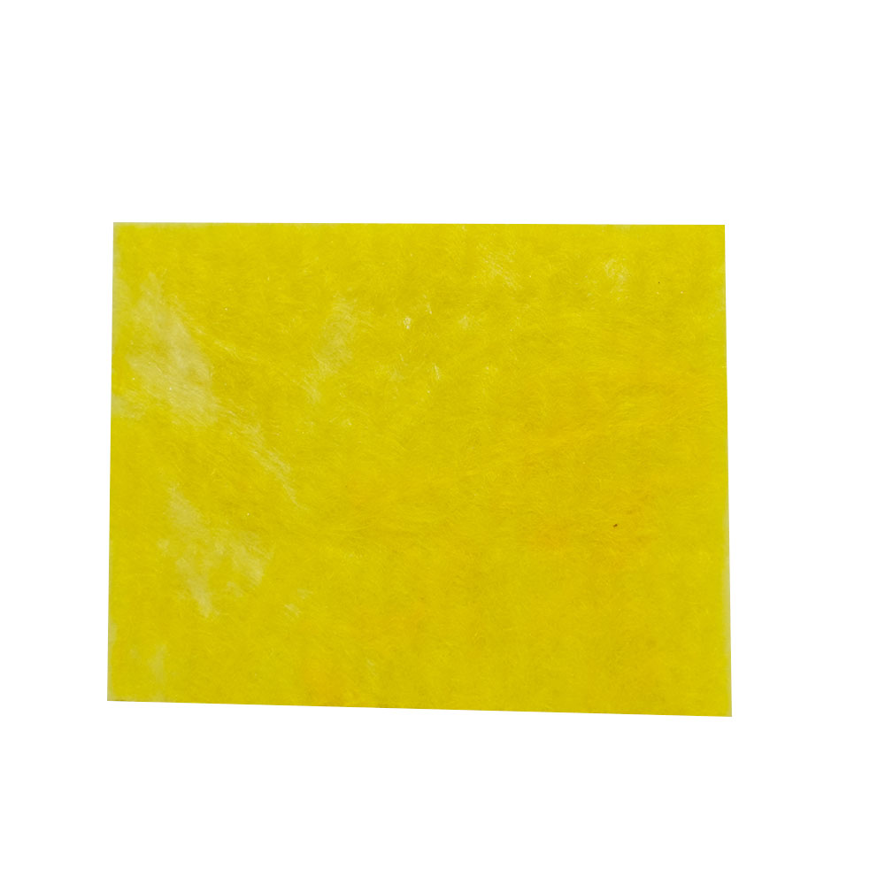 Factory Price Yellow Thermal Insulation Sheet 10mm Thickness Glass Wool Made Glass Fiber for Building Heat Insulation Warehouses
