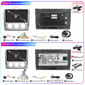 Автомагнитола для Ford Focus Exi Mt <span class=keywords><strong>2</strong></span>, 2011, 2005 - Product Image 6