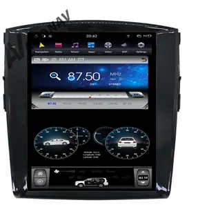 车载12.1英寸安卓9.0 GPS导航三菱帕杰罗2010 DVD播放器车载GPS收音机支持方向盘控制