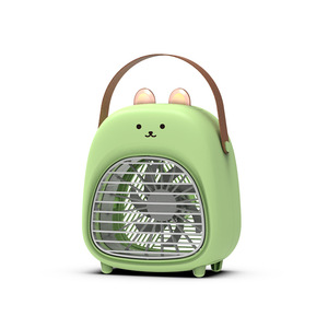 Ventilateur Électrique Portable USB CITICITY Mini Lapin Rechargeable avec Humidification et Refroidissement pour Bureau - Product Image 4