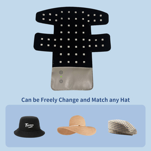 Mũ bóng chày hồng ngoại chất lượng cao không dây chăm sóc da đầu bằng điện trị liệu ánh sáng đỏ - Product Image 2