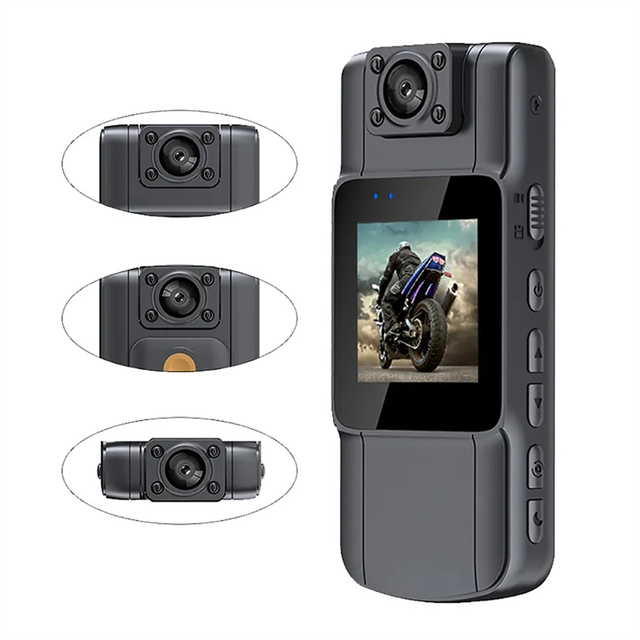 Professional Mini HD Body Worn Camera with Night Vision Waterproof Design and Long Battery Life for Security Use