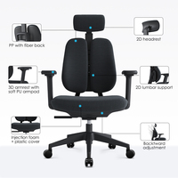 Chaises de bureau ergonomiques, ensemble table et chaise, Sillas De Oficina, soutien lombaire, certifié BIFMA, fabricants de chaises pivotantes, GasLift