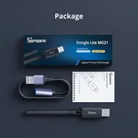 SONOFF Dongle Lite MG21 Zigbee/Thread USB-LMG21 Chip EFR32MG21 Laptop Eksternal Kompatibilitas Platform Luas Zigbee2MQTT