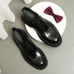 Zapatos de Vestir Casuales de Negocios de Verano de Alta Calidad en Cuero Genuino, Estilo Inglés Simple, Nuevos - Product Image 2