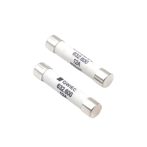 Fusible automobile basse tension à haute capacité de coupure 10kA 6.3 <span class=keywords><strong>x</strong></span> 32mm Speed <span class=keywords><strong>FF</strong></span> 1 Amp 600Vac 600Vdc, porte-fusible en cuivre et céramique - Product Image 4