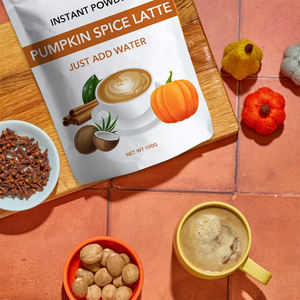 OEM علامة خاصة تقليد عضوي لمنتجات الألبان خالية من منتجات الألبان PSL الفورية توابل اليقطين لاتي قهوة توابل اليقطين - Product Image 5