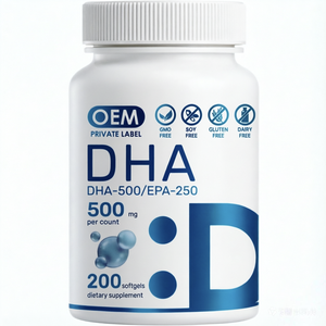 ซอฟต์เจลโอเมก้า 3 พรีเมียมจากธรรมชาติ DHA EPA สำหรับสุขภาพสมองผู้ใหญ่ - 60 แคปซูล น้ำมันปลาและน้ำมันสาหร่าย อายุการเก็บรักษา 24 เดือน - Product Image 1