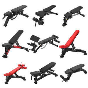 Banco de Pesas Ajustable Comercial APEXHQ, Banco Multiángulo para Mancuernas, Equipo de Entrenamiento de Fuerza para Gimnasios Comerciales - Product Image 1