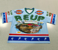 Maillot de football américain rétro personnalisé, sublimé, 300 GSM, poids lourd, style vintage, streetwear oversize, en maille Spandex/Polyester