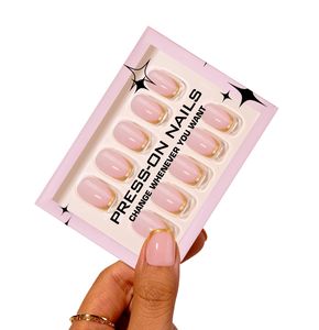 <span class=keywords><strong>Uñas</strong></span> Acrílicas Reutilizables <span class=keywords><strong>de</strong></span> Alta Calidad con Recubrimiento Dorado Estilo Francés, 30 Piezas, <span class=keywords><strong>Uñas</strong></span> Postizas Cortas Cuadradas Flexibles - Product Image 5