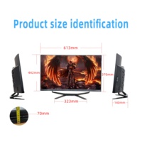 Computadora de Juego con Pantalla Curva, I7 de 10.ª Generación, Todo en Uno, PC de Escritorio de 27 Pulgadas, SSD/HDD, Windows 10/11 Pro