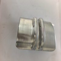 Blocco di Supporto Industriale in Lega di Alluminio Lavorato CNC di Precisione, Hardware di Montaggio Personalizzato OEM ODM