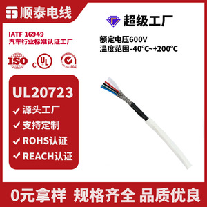 Cable de Teflón UL20723 de 1.0 mm, Multifilar, Resistente a Altas Temperaturas para Aplicaciones Eléctricas - Product Image 2