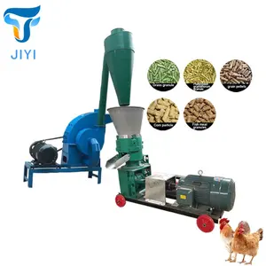 JY 기계 새로운 200kg/시간 동물 사료 펠렛 가공 기계 가축 사료 생산 라인 소 식품 산업 해당