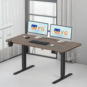 Hot bán 55 "x 24" điện chiều cao có thể điều chỉnh thường vụ bàn với quản lý cáp khay, đối với nhà văn phòng - Product Image 2