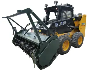 HCN 0513 wood mulcher attachment for skid steer loader attachment