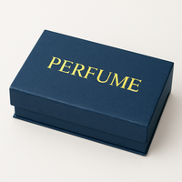 Boîte d'emballage de parfum miniature écologique avec logo personnalisé pour les marques de beauté