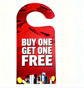 การ์ดอวยพรแบบกำหนดเองที่เป็นมิตรกับสิ่งแวดล้อม พร้อมการพิมพ์ออฟเซ็ตสองด้าน สี CMYK โลโก้ นามบัตร สำหรับการส่งเสริมการขาย - Product Image 1