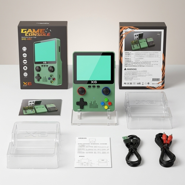 Portable X6 S Handheld Video Game Console Jeux Mini De Jeu 3.5 IPS Hand Held Player PortRetro Games
