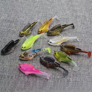 Alta calidad <span class=keywords><strong>Mega</strong></span> Bass Dark Sleeper Jumping Fish Lure Cebo de plástico suave artificial para pesca en agua salada - Product Image 5