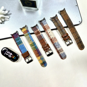 Adecuado para <span class=keywords><strong>Xiaomi</strong></span> <span class=keywords><strong>Mi</strong></span> 9 10 Correa de pulsera, Retro Otoño e Invierno Plaid Woolen <span class=keywords><strong>Xiaomi</strong></span> <span class=keywords><strong>Mi</strong></span> <span class=keywords><strong>Band</strong></span> 9pro Correa - Product Image 2