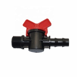 Sistema de riego por goteo de agua para jardín, miniválvula de derivación de tubo de manguera macho a DN16 de 1/2 pulgadas - Product Image 5