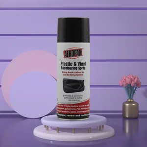 Anapak aerósol renovador de cor plástica, 400ml, renovação, pintura spray para plástico