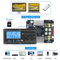 Module amplificateur stéréo double canal haute puissance VIRE 300W+300W TPA3255 HiFi Audio Classe D