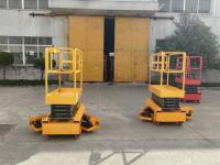 300KG Taşıma Kapasiteli 3m, 3.9m, 4m Kendinden Tahrikli Makaslı Mobil Elektrikli Platformlar Satılık