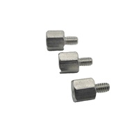 Entretoise hexagonale réglable en alliage d'aluminium avec filetage UNC 4-40 mâle-femelle pour PCB, longueur 15 mm, certifiée ISO 9001