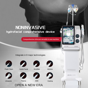 Dispositivo multifuncional 8 en 1 Aqua Peel, exfoliante de burbujas pequeñas, removedor de puntos negros, instrumento de cuidado facial para salón de belleza - Product Image 2