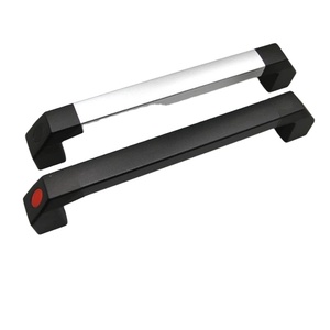 Contemporary CNC Door Pull Handle Square Machine Aluminum Alloy <b>Silver</b> Industrial Handle for Workshop for <b>Drawer</b> - Product Image 6
