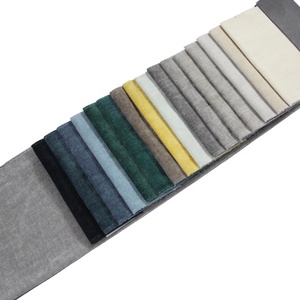 Sản xuất chuyên nghiệp bán buôn 100% <span class=keywords><strong>polyester</strong></span> Chenille đàn nhung đồng bằng bọc vải cho sofa chống cháy túi - Product Image 1