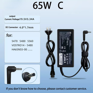 Adaptateur secteur 65W 19V 3.42A 3.0*1.1mm pour ordinateur portable, compatible avec les modèles <span class=keywords><strong>Aspire</strong></span> 5 Series A514-54 A515 Series 120W EU UK US - Product Image 5