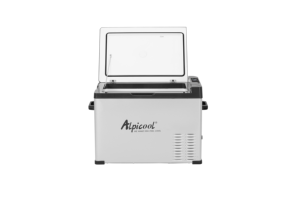 C40 <span class=keywords><strong>40L</strong></span> Mini Voiture Réfrigérateur <span class=keywords><strong>Alpicool</strong></span> Boîtier Métallique DC 12/24V/AC100-240V Portable Réfrigérateur Voyage Congélateur - Product Image 3