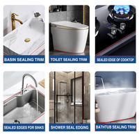 Scellant silicone acétique OEM A301 50ml transparent, étanche, RTV, pour fenêtres, portes, aquariums, projets de réparation domestiques