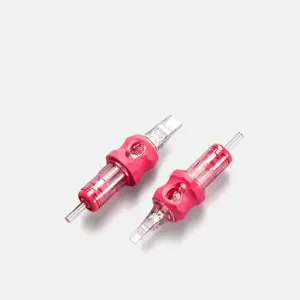 OEM ODM Pink Tattoo Cartridge Needle 0.20mm 0.25mm 0.30mm 0.35mm OEM Tattoo Needle Cartridge For Sale