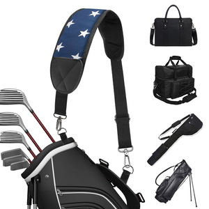 Hot Selling Blue Star Adjustable Golf <b>Bag</b> <b>Strap</b> Waterproof Single Padded Shoulder <b>Strap</b> Golf <b>Bag</b> Shoulder <b>Strap</b> <b>Replacement</b> - Product Image 1