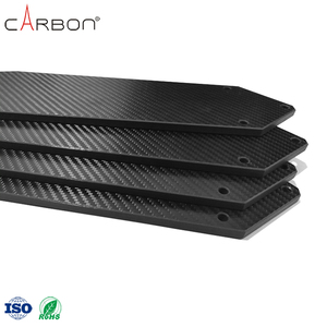 Precio barato <span class=keywords><strong>puro</strong></span> 3K de fibra de carbono de tubo de fibra de carbono con placa de corte CNC - Product Image 5