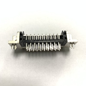 Connecteur d'alimentation à haute densité en alliage de cuivre et de zinc de la série MDR à double bord à pas de 1,27 mm pour équipement de contrôle industriel - Product Image 5