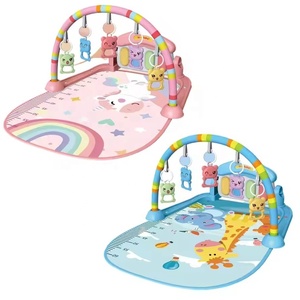 KSF Venta al por Mayor Nuevo Producto Alfombra <span class=keywords><strong>de</strong></span> Juego Musical para Bebés con Piano, Gimnasio <span class=keywords><strong>de</strong></span> Actividades, Alfombra <span class=keywords><strong>de</strong></span> Fitness Multifuncional con Pedales <span class=keywords><strong>de</strong></span> Piano y Dibujos Animados, Juguetes para Niños - Product Image 1