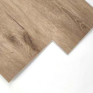 SPC Self Adhesive Modern Bedroom Natural Oak Walnut Maple Wood Grain Eco-Friendly PVC Vinyl <b>Flooring</b> Waterproof 5-Year Warranty - Product Image 1