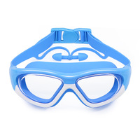 Nouvelles lunettes de natation à grand cadre pour enfants avec lunettes de plongée haute définition imperméables et anti-buée