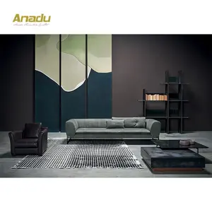 Fornecedor de móveis para casa de luxo projetado Mais Populares de qualidade superior de Luxo couro inteligente moderno sofá cama dobrável