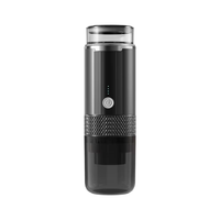 Machine à café expresso portable entièrement automatique USB, mini machine à café électrique de voyage, boîtier en acier inoxydable, utilisation en voiture, camping-car, extérieur