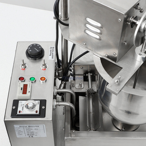 Freidora de rosquillas eléctrica totalmente automática comercial de alta calidad <span class=keywords><strong>nuevo</strong></span> diseño para producción de panadería cocina rosquillas de masa de maíz - Product Image 2